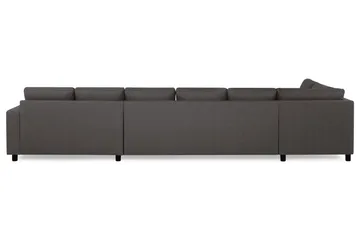 Crazy 6-sits Vänstervänd U-formad XX-Large Soffa med Divan och Schäslong i Tyg - Mörkgrå - Products - Möbler - Soffa - U-soffa