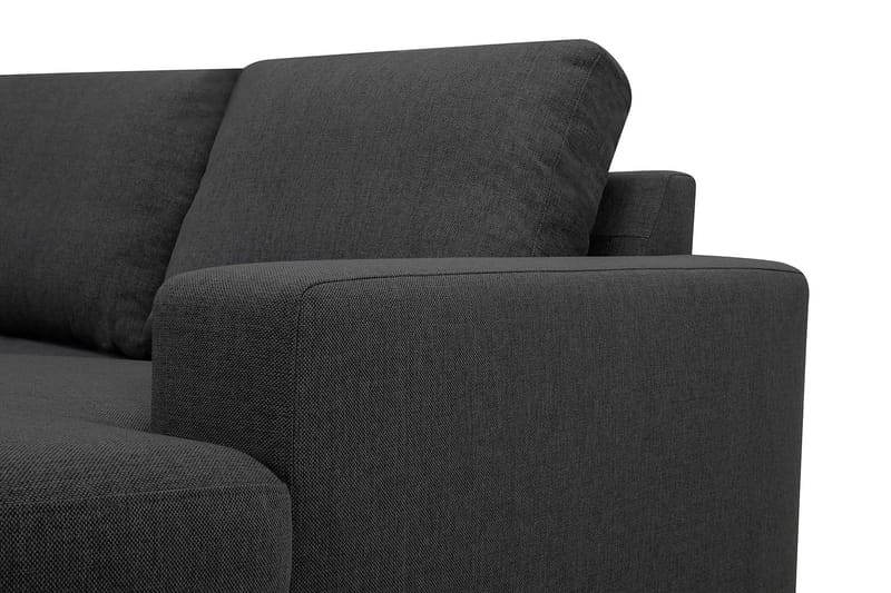 Crazy 6-sits Vänstervänd U-formad XX-Large Soffa med Divan och Schäslong i Tyg - Mörkgrå - Products - Möbler - Soffa - U-soffa