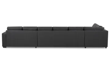 Crazy 6-sits Vänstervänd U-formad XX-Large Soffa med Divan och Schäslong i Tyg - Mörkgrå - Products - Möbler - Soffa - U-soffa