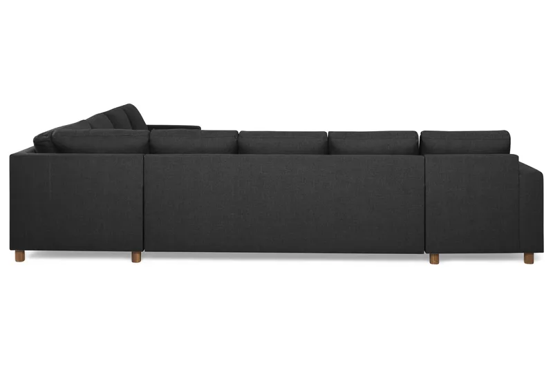Crazy 7-sits Vändbar L-formad XX-Large Hörnsoffa i Tyg - Antracit - Products - Möbler - Soffa - Hörnsoffa