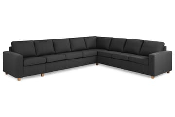 Crazy 7-sits Vändbar L-formad XX-Large Hörnsoffa i Tyg - Antracit - Products - Möbler - Soffa - Hörnsoffa