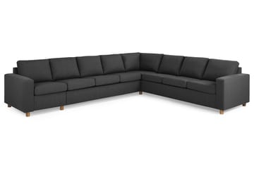 Crazy 7-sits Vändbar L-formad XX-Large Hörnsoffa i Tyg - Antracit - Products - Möbler - Soffa - Hörnsoffa