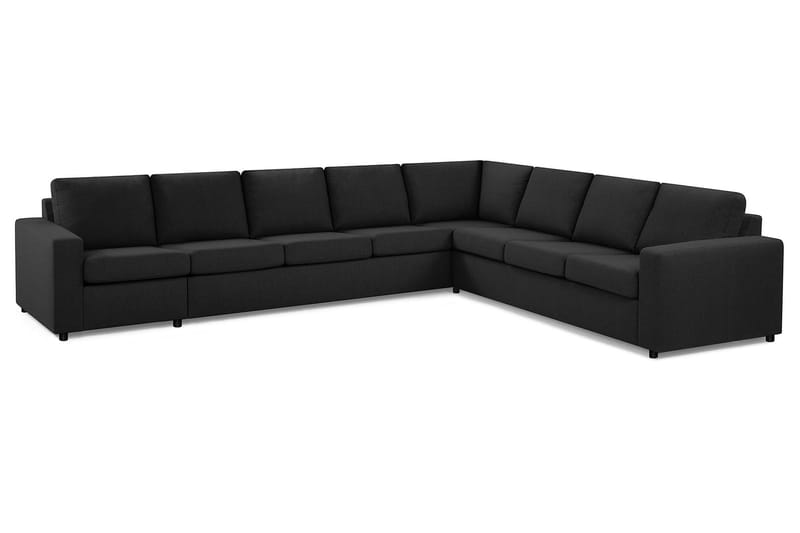Crazy 7-sits Vändbar L-formad XX-Large Hörnsoffa i Tyg - Antracit - Products - Möbler - Soffa - Hörnsoffa