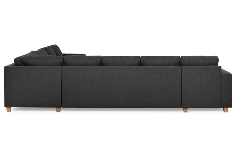 Crazy 7-sits Vändbar L-formad XX-Large Hörnsoffa i Tyg - Antracit - Products - Möbler - Soffa - Hörnsoffa