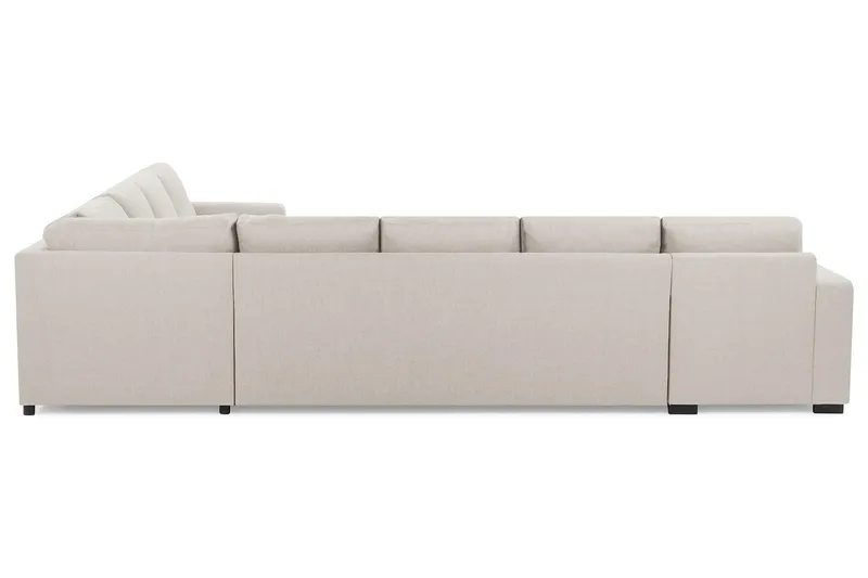 Crazy 7-sits Vändbar L-formad XX-Large Hörnsoffa i Tyg - Beige - Products - Möbler - Soffa - Hörnsoffa
