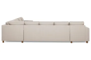 Crazy 7-sits Vändbar L-formad XX-Large Hörnsoffa i Tyg - Beige - Products - Möbler - Soffa - Hörnsoffa
