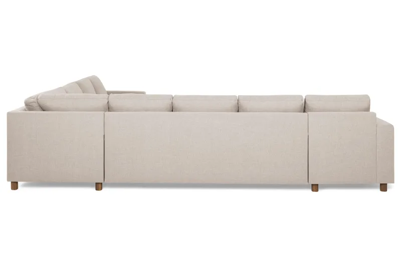 Crazy 7-sits Vändbar L-formad XX-Large Hörnsoffa i Tyg - Beige - Products - Möbler - Soffa - Hörnsoffa