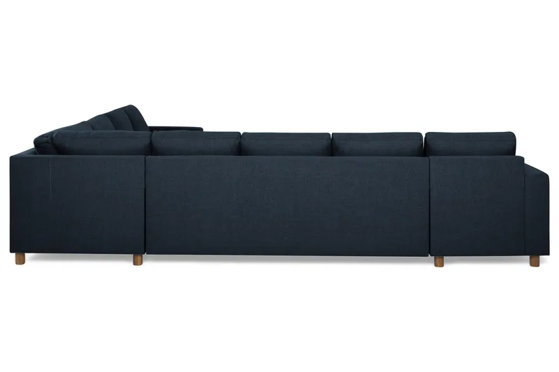 Crazy 7-sits Vändbar L-formad XX-Large Hörnsoffa i Tyg - Blå - Products - Möbler - Soffa - Hörnsoffa