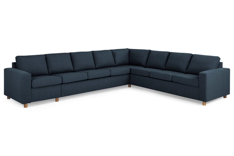 Crazy 7-sits Vändbar L-formad XX-Large Hörnsoffa i Tyg - Blå - Products - Möbler - Soffa - Hörnsoffa