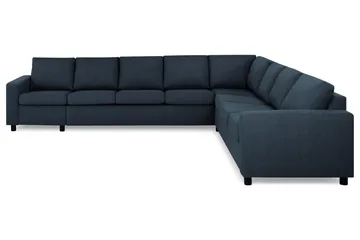 Crazy 7-sits Vändbar L-formad XX-Large Hörnsoffa i Tyg - Blå - Products - Möbler - Soffa - Hörnsoffa