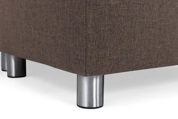 Crazy 7-sits Vändbar L-formad XX-Large Hörnsoffa i Tyg - Brun - Products - Möbler - Soffa - Hörnsoffa