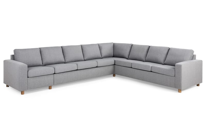 Crazy 7-sits Vändbar L-formad XX-Large Hörnsoffa i Tyg - Grå - Products - Möbler - Soffa - Hörnsoffa