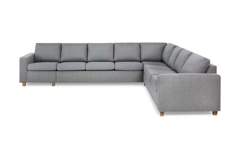 Crazy 7-sits Vändbar L-formad XX-Large Hörnsoffa i Tyg - Grå - Products - Möbler - Soffa - Hörnsoffa