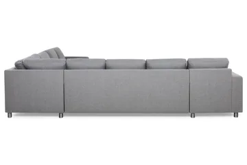 Crazy 7-sits Vändbar L-formad XX-Large Hörnsoffa i Tyg - Grå - Products - Möbler - Soffa - Hörnsoffa
