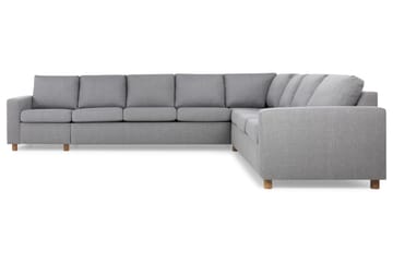 Crazy 7-sits Vändbar L-formad XX-Large Hörnsoffa i Tyg - Grå - Products - Möbler - Soffa - Hörnsoffa