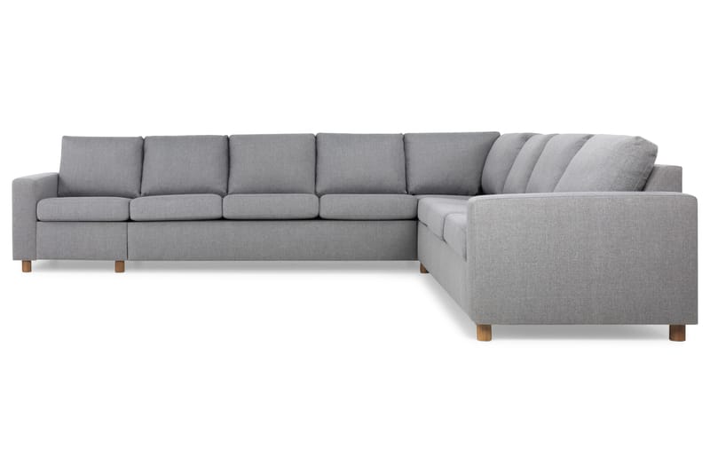 Crazy 7-sits Vändbar L-formad XX-Large Hörnsoffa i Tyg - Grå - Products - Möbler - Soffa - Hörnsoffa