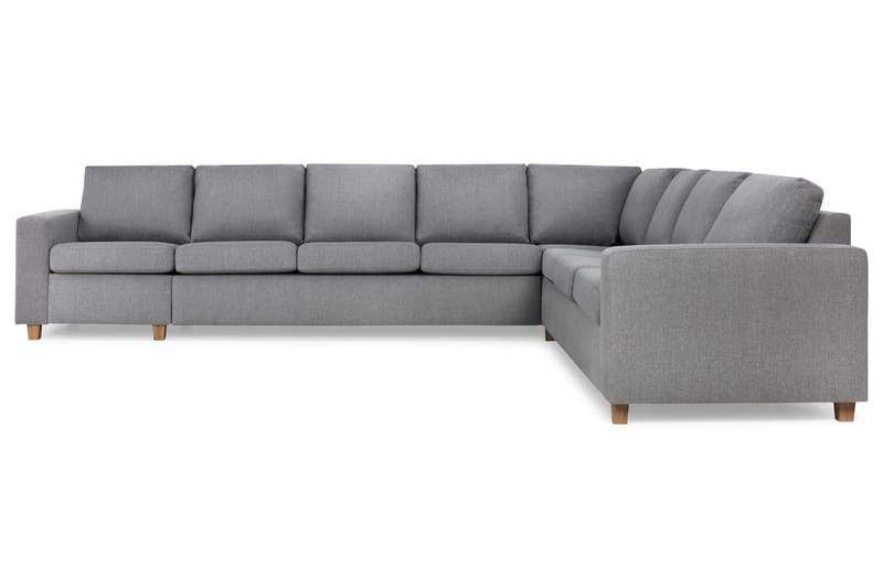 Crazy 7-sits Vändbar L-formad XX-Large Hörnsoffa i Tyg - Grå - Products - Möbler - Soffa - Hörnsoffa