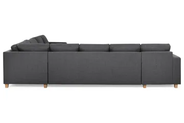 Crazy 7-sits Vändbar L-formad XX-Large Hörnsoffa i Tyg - Mörkgrå - Products - Möbler - Soffa - Hörnsoffa