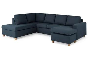 Crazy U-soffa Large Divan Höger - Mörkblå - Products - Möbler - Soffa - U-soffa