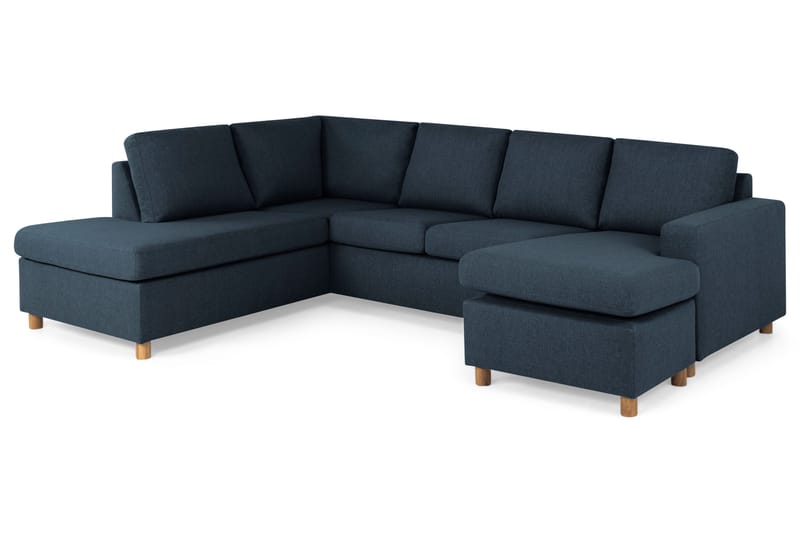 Crazy U-soffa Large Divan Höger - Mörkblå - Products - Möbler - Soffa - U-soffa