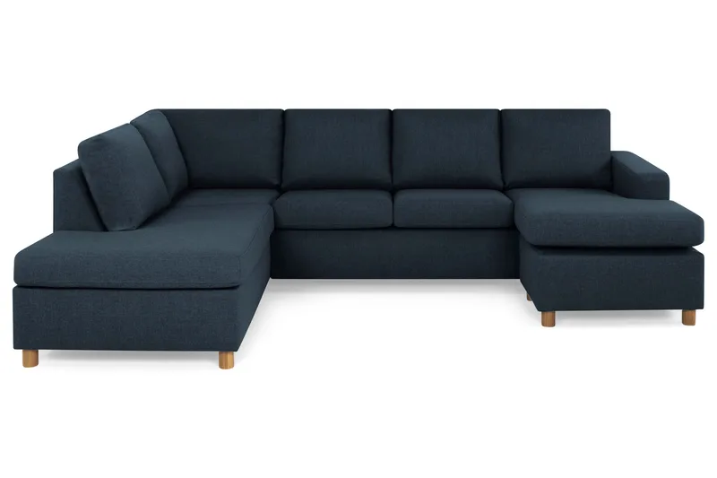 Crazy U-soffa Large Divan Höger - Mörkblå - Products - Möbler - Soffa - U-soffa