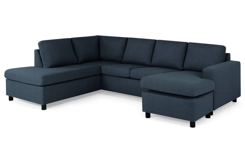 Crazy U-soffa Large Divan Höger - Mörkblå - Products - Möbler - Soffa - U-soffa
