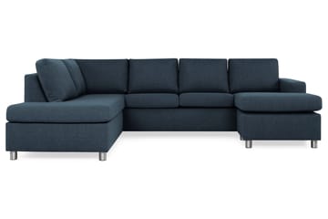 Crazy U-soffa Large Divan Höger - Mörkblå - Products - Möbler - Soffa - U-soffa