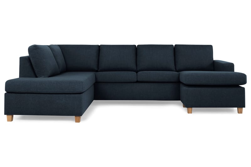 Crazy U-soffa Large Divan Höger - Mörkblå - Products - Möbler - Soffa - U-soffa