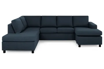 Crazy U-soffa Large Divan Höger - Mörkblå - Products - Möbler - Soffa - U-soffa
