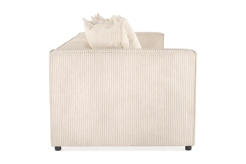 Cubo 4-sits Djup Modulsoffa i Manchester - Beige - Products - Möbler - Soffa - 3 sits soffa