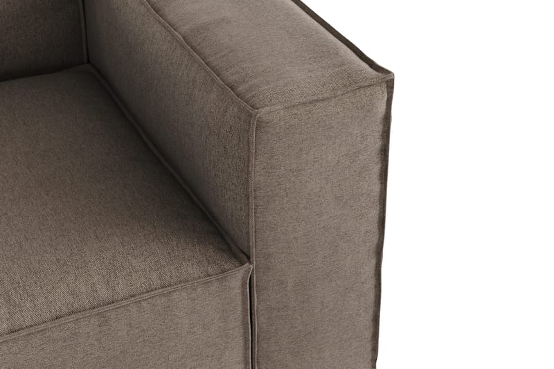 Cubo 4-sits Djup Modulsoffa i Tyg - Grå - Products - Möbler - Soffa - 3 sits soffa