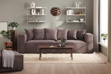Cubo 4-sits Djup Soffa - Beige - Products - Möbler - Soffa - 4 sits soffa