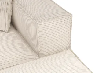 Cubo 5-sits U-formad Djup Modulsoffa med Divan och Schäslong i Manchester - Beige - Products - Möbler - Soffa - U-soffa