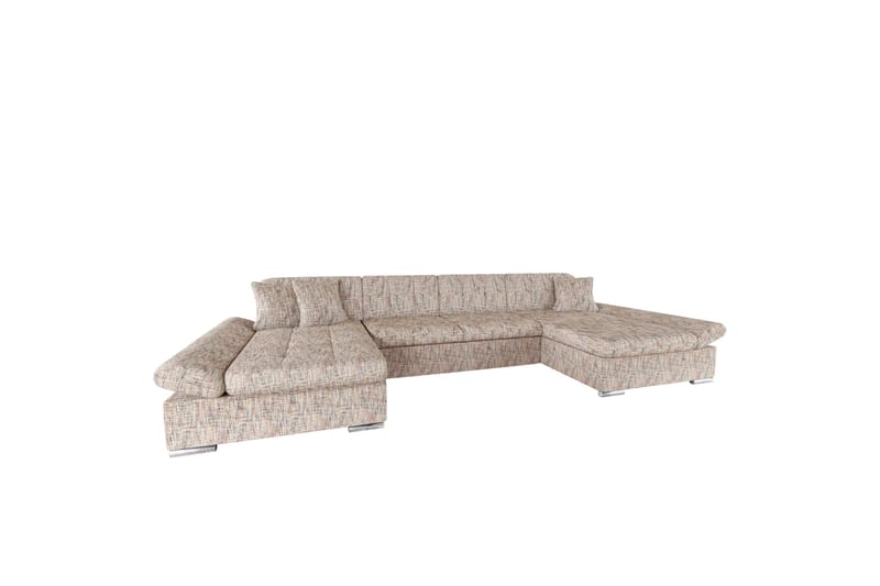 Dewitt Soffa Dubbeldivan 4-sits - Flerfärgad/Beige - Products - Möbler - Soffa - U-soffa