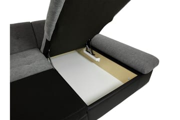 Dewitt Soffa Dubbeldivan 4-sits - Vit - Products - Möbler - Soffa - U-soffa