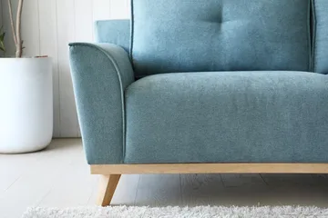 Divansoffa 267 cm lång - Classic - ljusblå - Products - Möbler - Soffa - Divansoffa & schäslongsoffa
