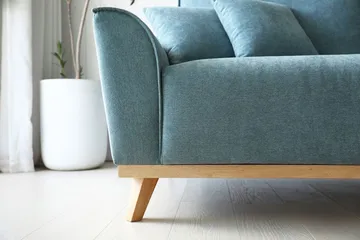 Divansoffa 267 cm lång - Classic - ljusblå - Products - Möbler - Soffa - Divansoffa & schäslongsoffa