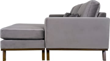 Divansoffa i grått sammet - Copenhagen - Mörkgrå - Products - Möbler - Soffa - Sammetssoffa