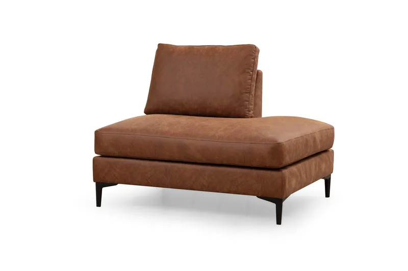 Svanabyn Soffa m. Divan och Schäslong 4-sits - Brun - Products - Möbler - Soffa - Divansoffa & schäslongsoffa - 4 sits soffa med divan