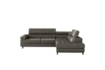 Amshyttan Soffa med Schäslong 3-sits - Brun - Products - Möbler - Soffa - Divansoffa & schäslongsoffa - 3 sits soffa med divan