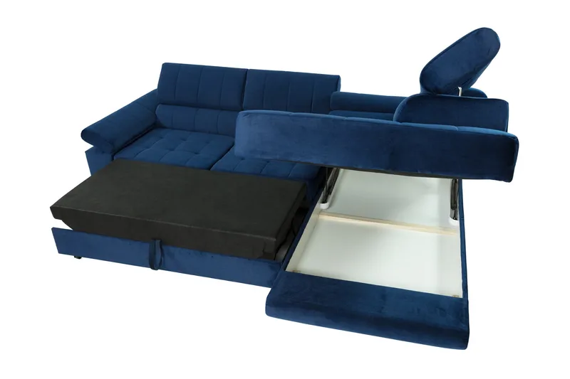 Amshyttan Soffa med Schäslong 3-sits - Brun - Products - Möbler - Soffa - Divansoffa & schäslongsoffa - 3 sits soffa med divan
