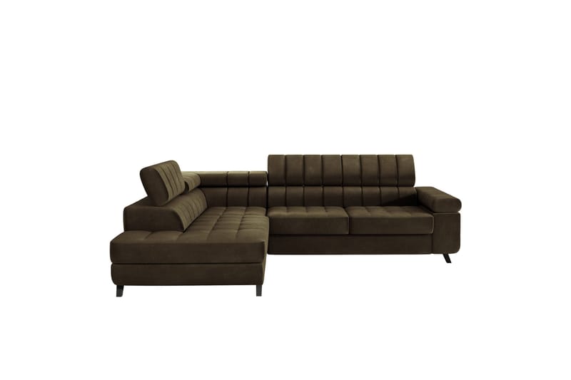 Amshyttan Soffa med Schäslong 3-sits - Brun - Products - Möbler - Soffa - Divansoffa & schäslongsoffa - 3 sits soffa med divan