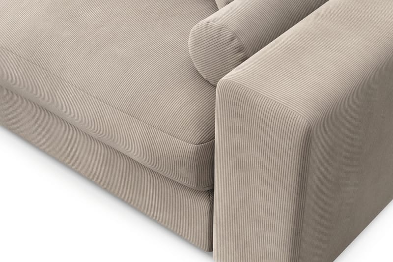 Arken Lyx 3-sits Vändbar L-formad Djup Divansoffa i Manchester - Greige - Products - Möbler - Soffa - Divansoffa & schäslongsoffa - 3 sits soffa med divan