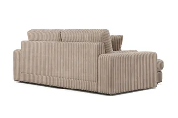 Arken Lyx 3-sits Vändbar L-formad Djup Divansoffa i Manchester - Greige - Products - Möbler - Soffa - Divansoffa & schäslongsoffa - 3 sits soffa med divan