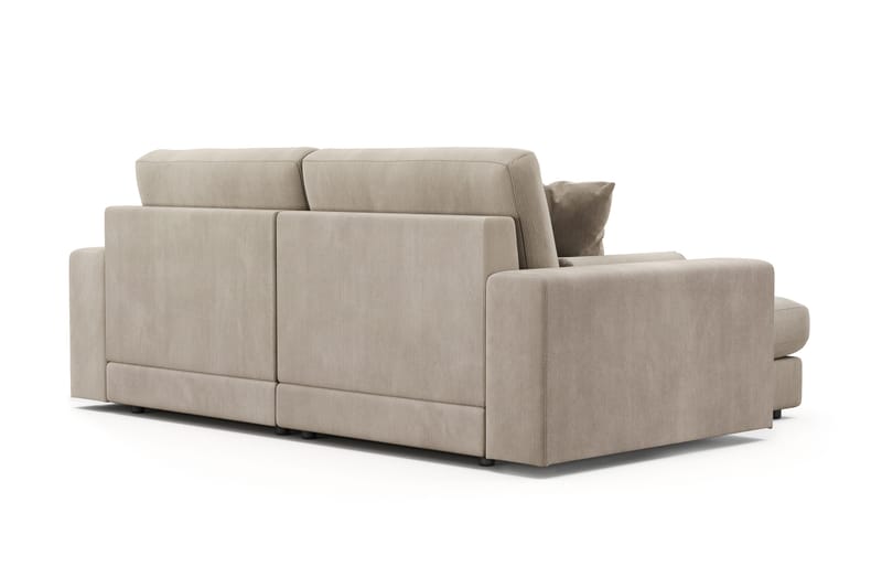 Arken Lyx 3-sits Vändbar L-formad Djup Divansoffa i Manchester - Greige - Products - Möbler - Soffa - Divansoffa & schäslongsoffa - 3 sits soffa med divan