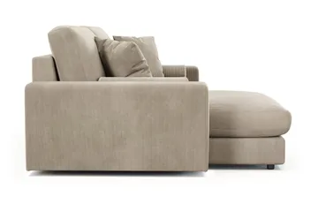 Arken Lyx 3-sits Vändbar L-formad Djup Divansoffa i Manchester - Greige - Products - Möbler - Soffa - Divansoffa & schäslongsoffa - 3 sits soffa med divan
