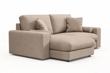 Arken Lyx 3-sits Vändbar L-formad Djup Divansoffa i Tyg - Beige - Products - Möbler - Soffa - Divansoffa & schäslongsoffa - 3 sits soffa med divan