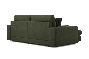 Arken Lyx 3-sits Vändbar L-formad Djup Divansoffa i Tyg - Grön - Products - Möbler - Soffa - Divansoffa & schäslongsoffa - 3 sits soffa med divan