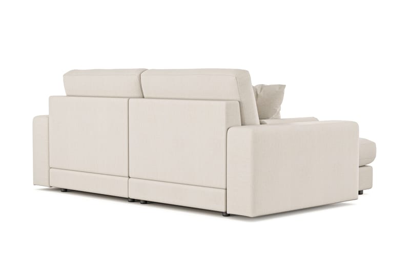 Arken Lyx 3-sits Vändbar L-formad Djup Divansoffa i Tyg - Ljusbeige - Products - Möbler - Soffa - Divansoffa & schäslongsoffa - 3 sits soffa med divan