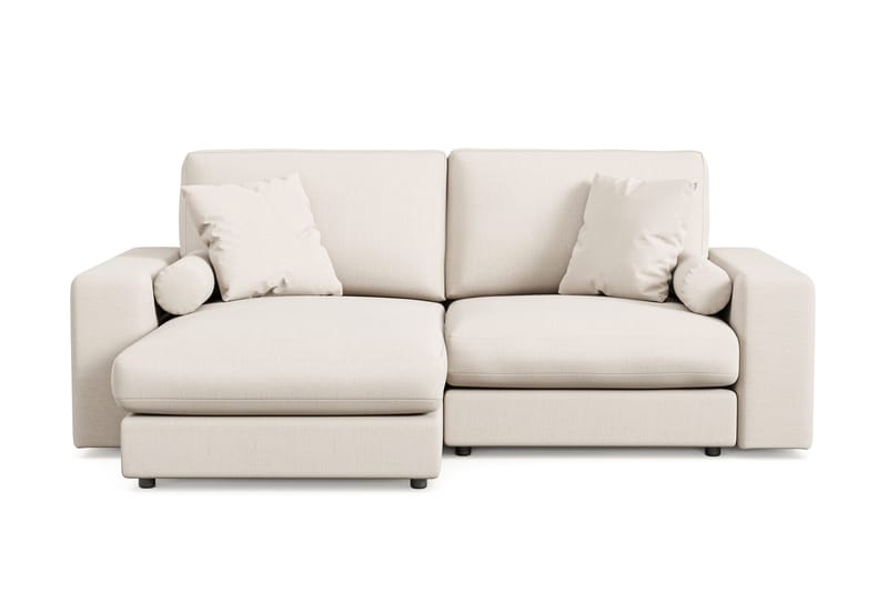 Arken Lyx 3-sits Vändbar L-formad Djup Divansoffa i Tyg - Ljusbeige - Products - Möbler - Soffa - Divansoffa & schäslongsoffa - 3 sits soffa med divan